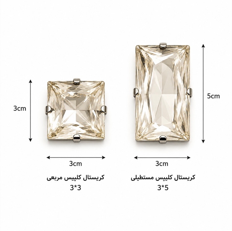 لوستر آویز کریستالی 3 طبقه 20-40-20 دایره مدل اکلیپس